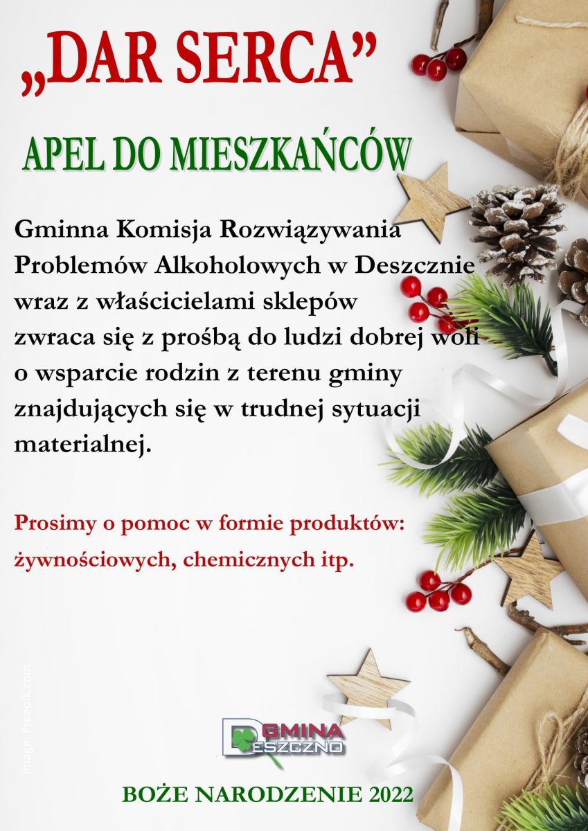 dar serca boże narodzenie 2022