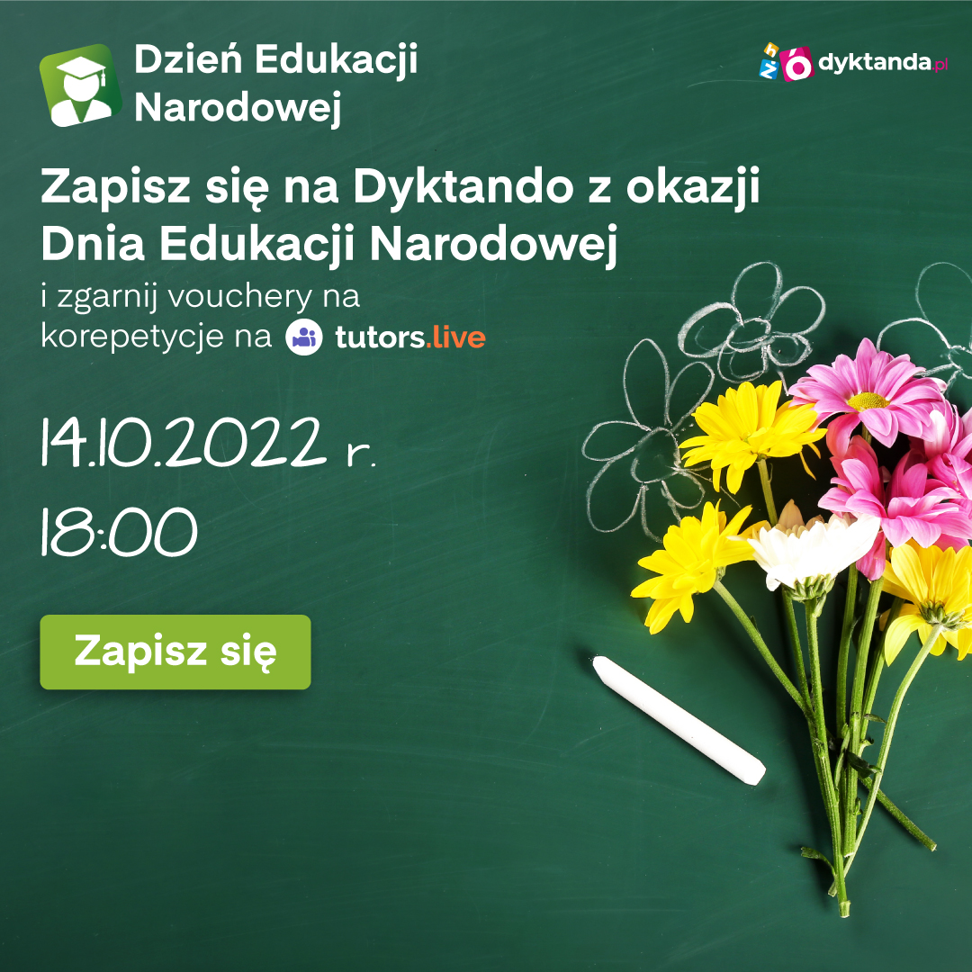 dyktando na DEN