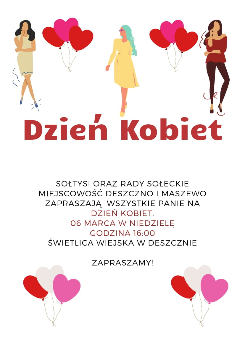 dzień kobiet deszczno, maszewo 2022