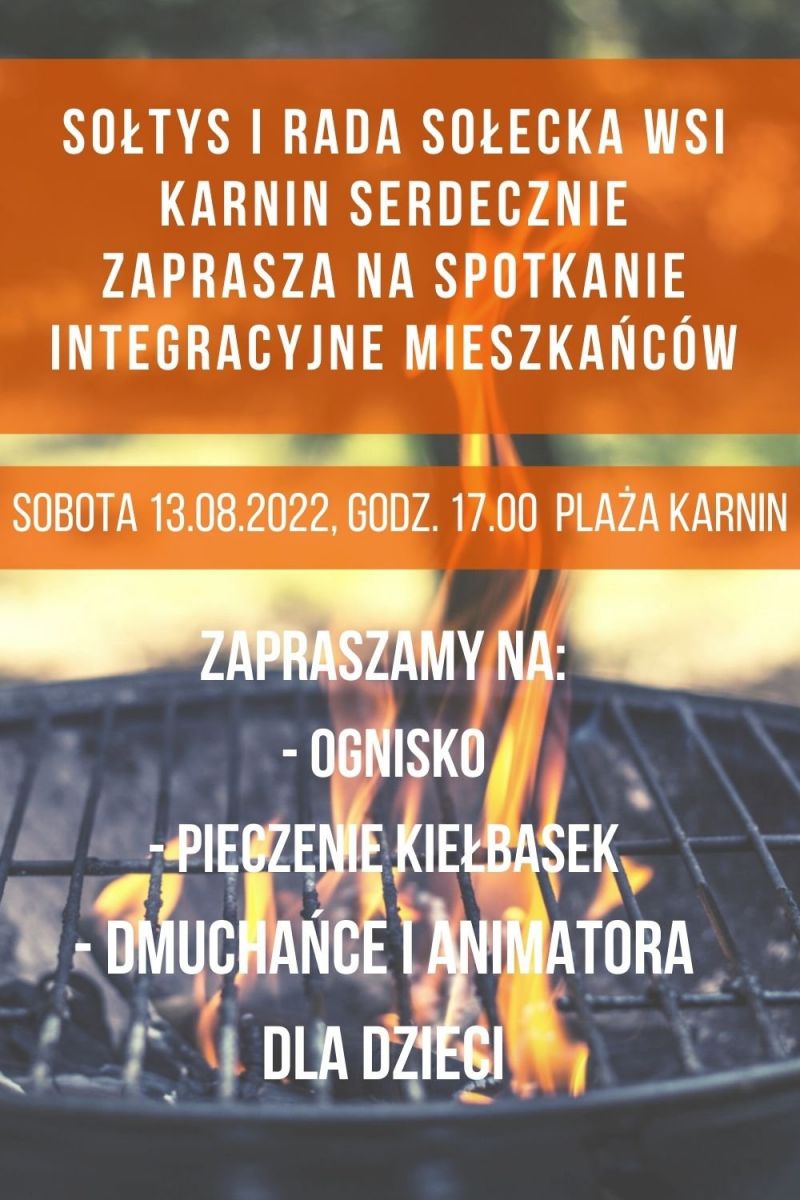 ognisko w karninie