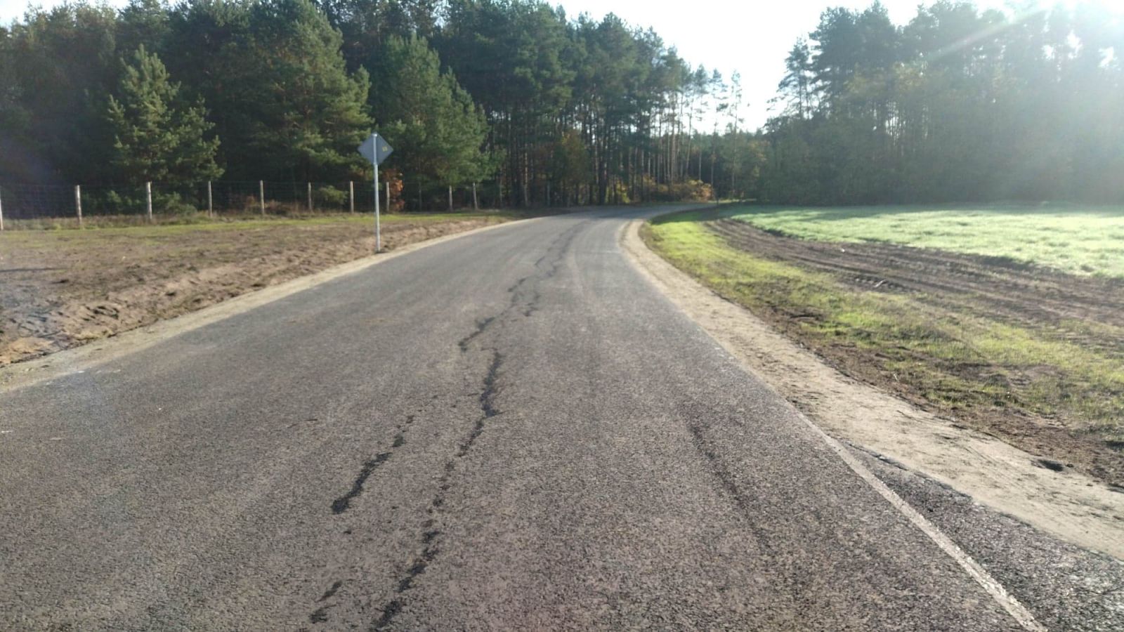 odbiór drogi w Dziersławicach