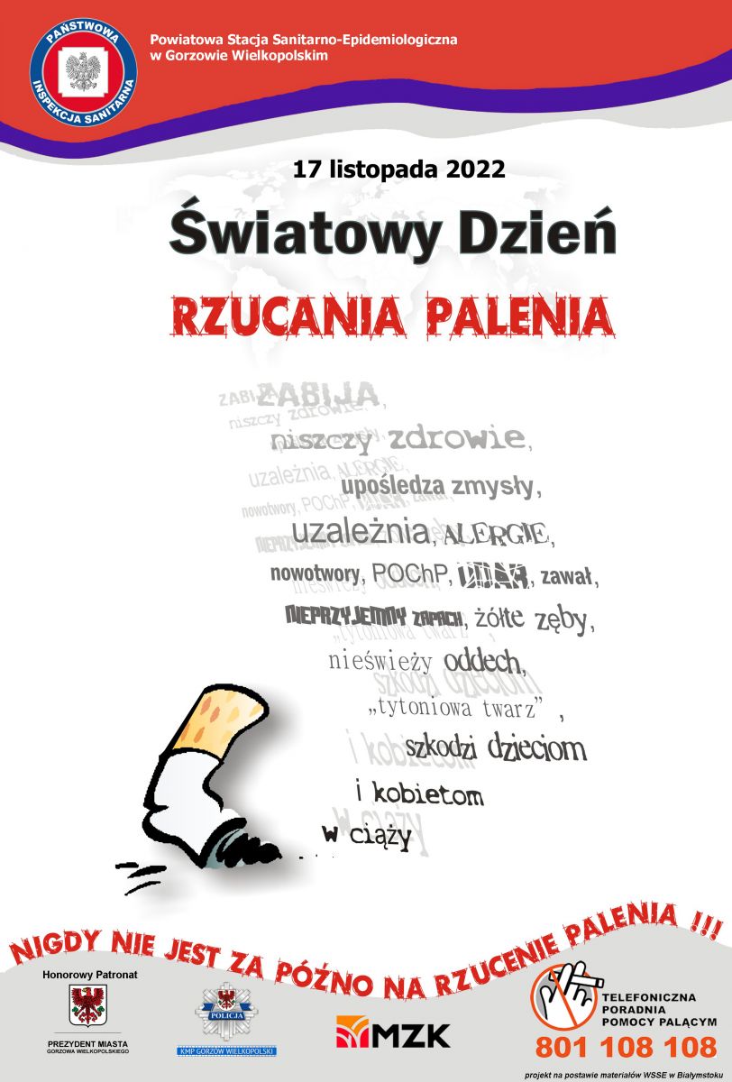światowy dzień rzucania palenia