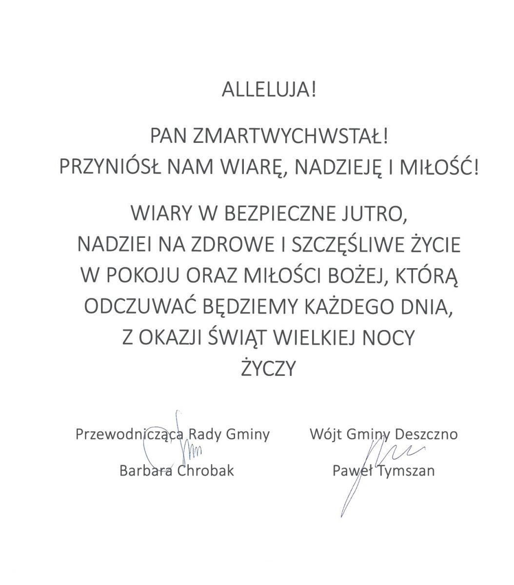 życzenia wielkanoc 2022