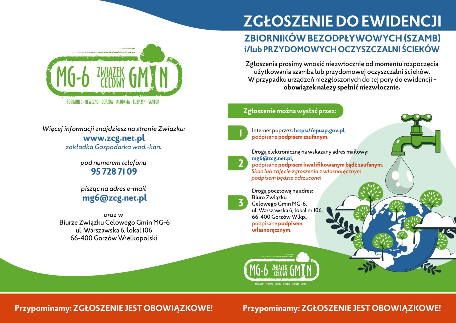 obowiązek właścicieli nieruchomości w zakresie gospodarki ściekowej