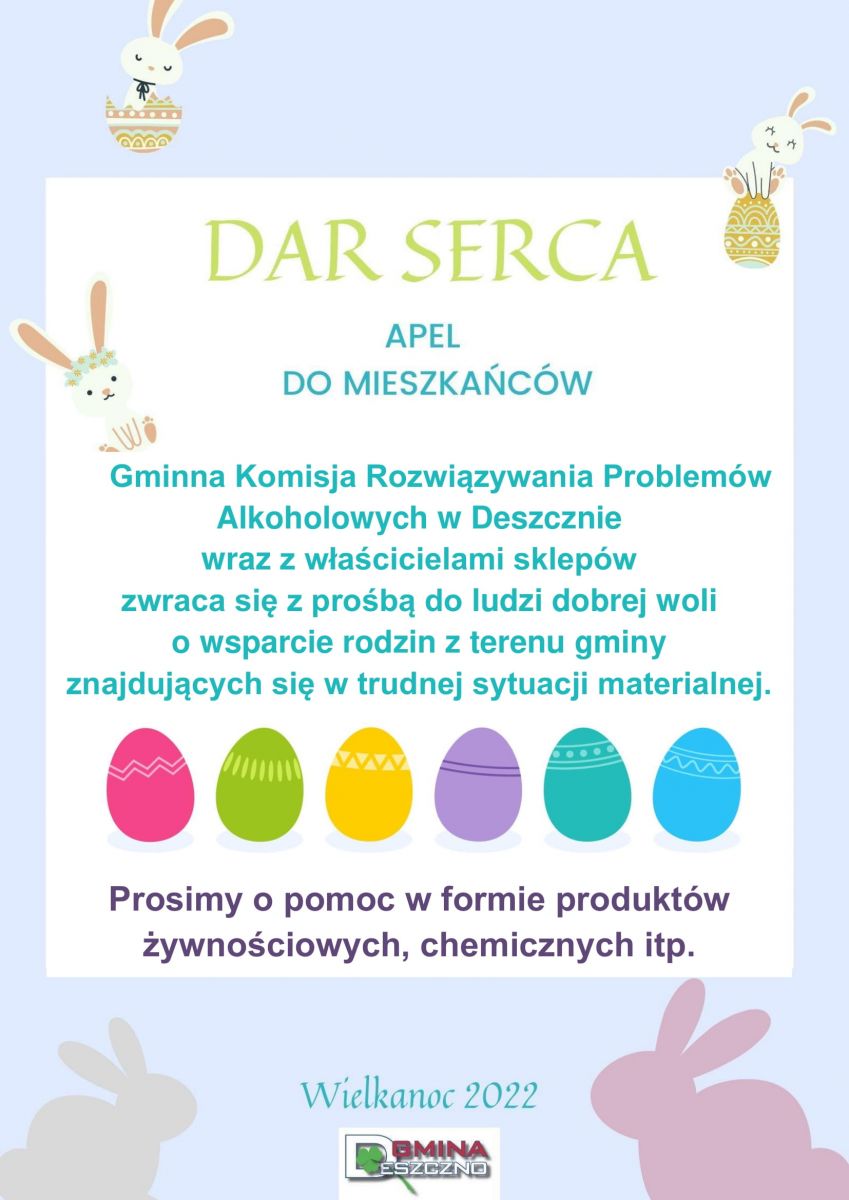 dar serca wielkanoc 2022