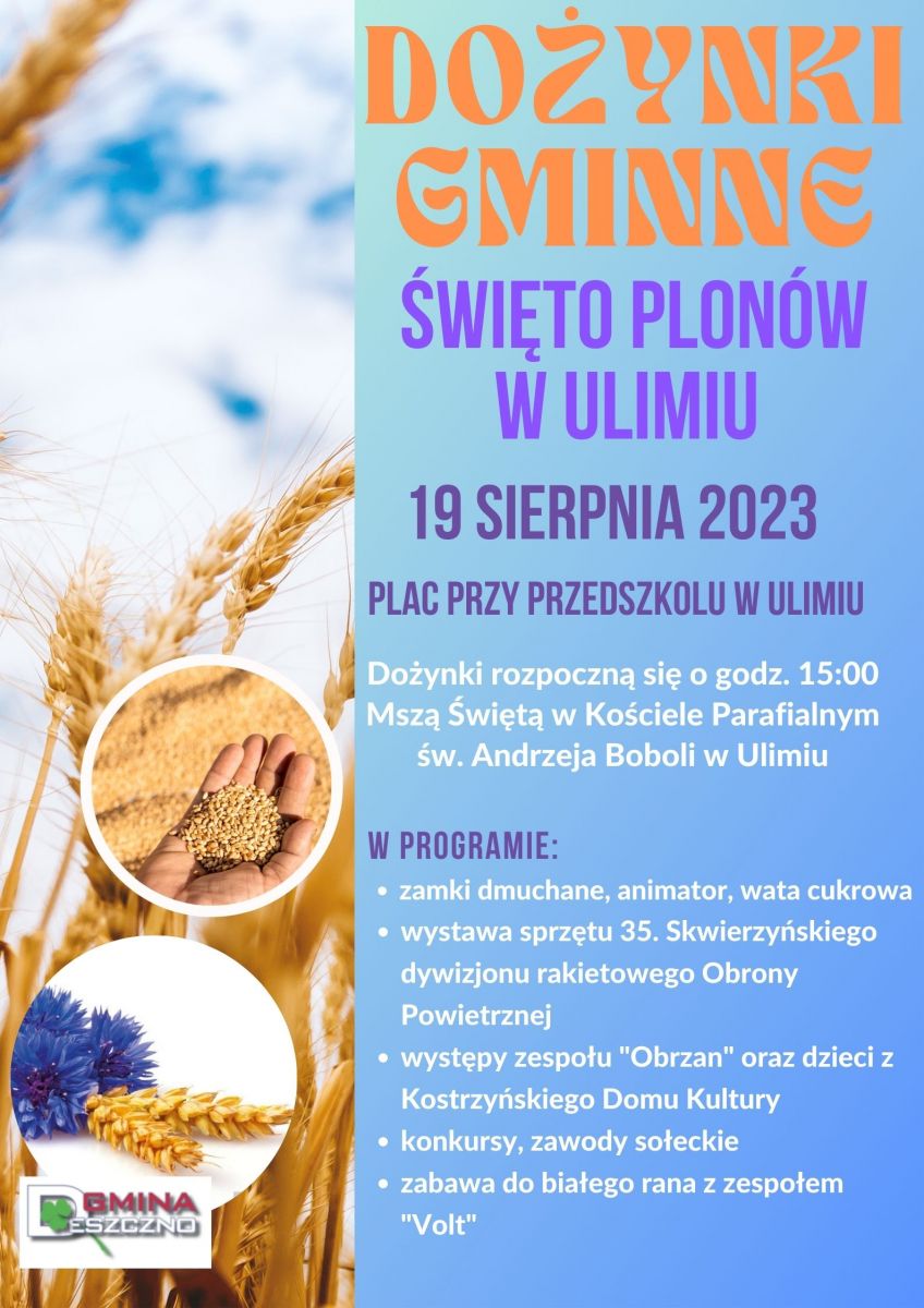 gminne dożynki 2023