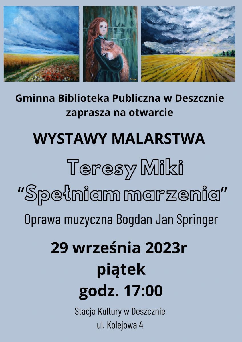 plakat wystawa Mika