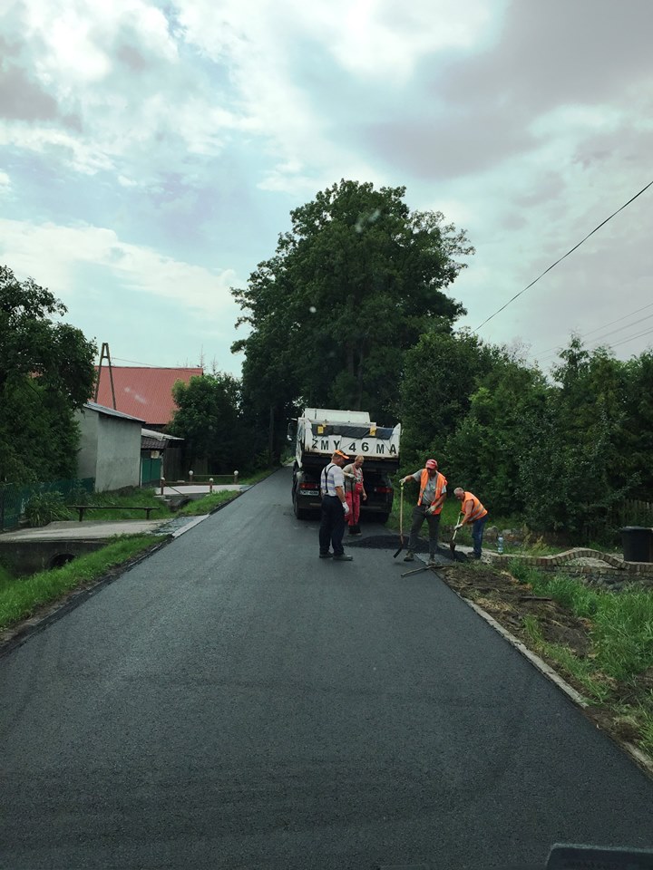 modernizacja drogi powiatowej w miejscowości Krasowiec