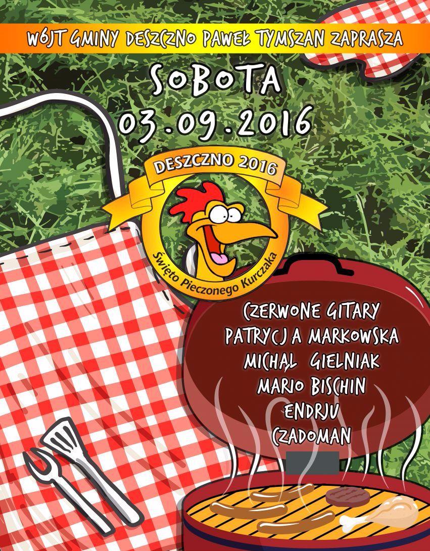 plakat Święta Pieczonego Kurczaka 2016