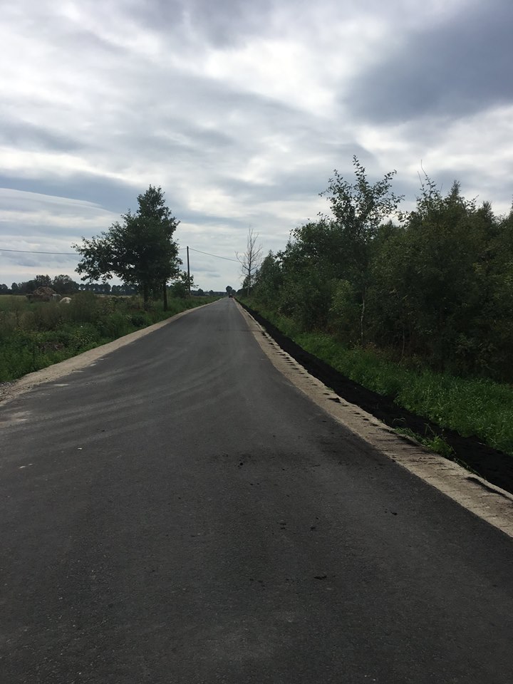 remont ul. Topolowej w Deszcznie
