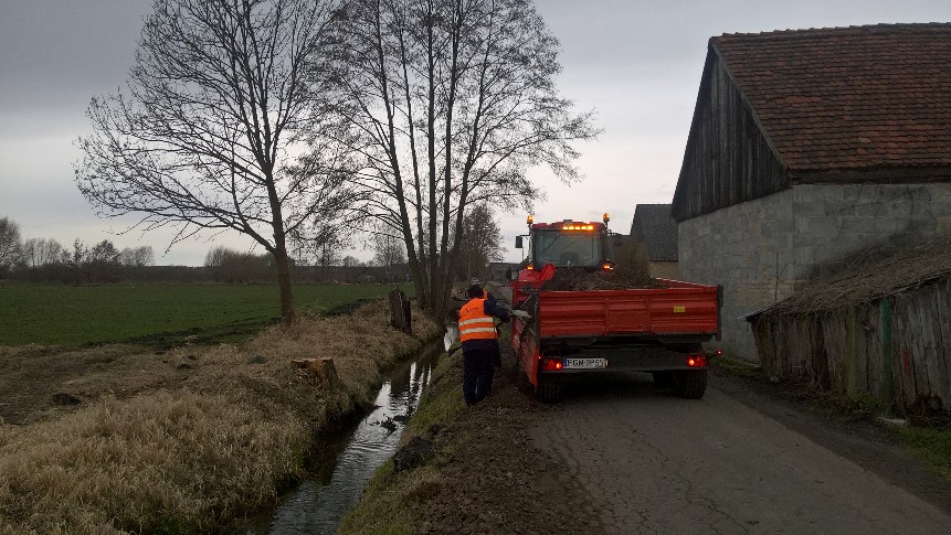 prace w miejscowości Bolemin - Kołoment