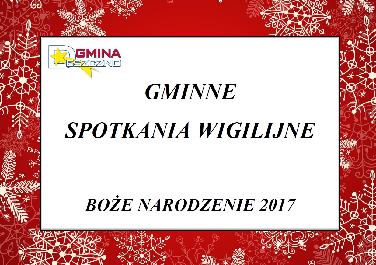 gminne spotkania wigilijne 