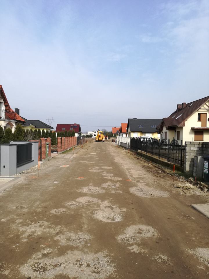 Prace w Osiedlu Poznańskim na ul. Klonowej i Morwowej 