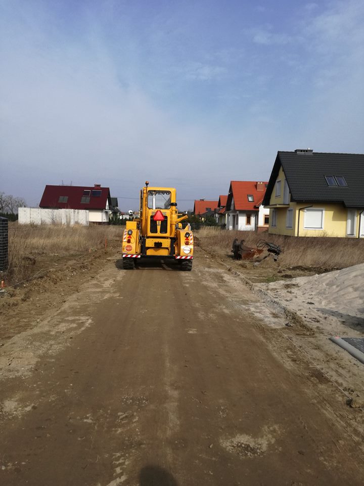 Prace w Osiedlu Poznańskim na ul. Klonowej i Morwowej 