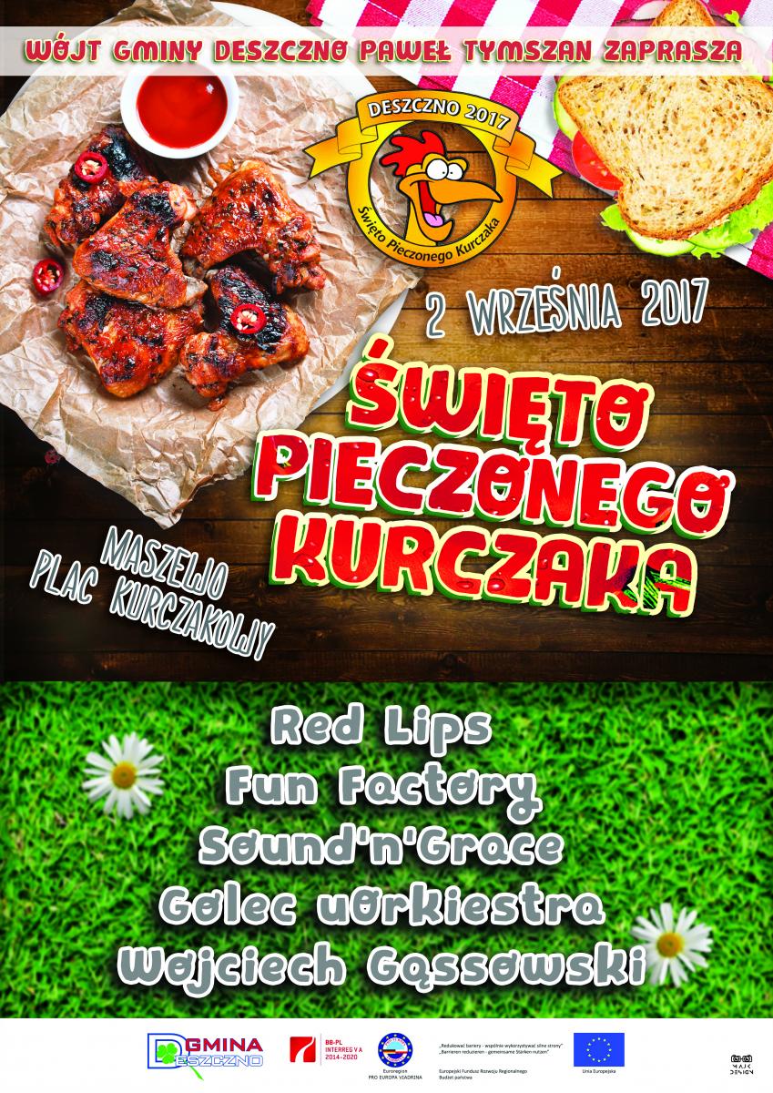 plakat Święto Pieczonego Kurczaka