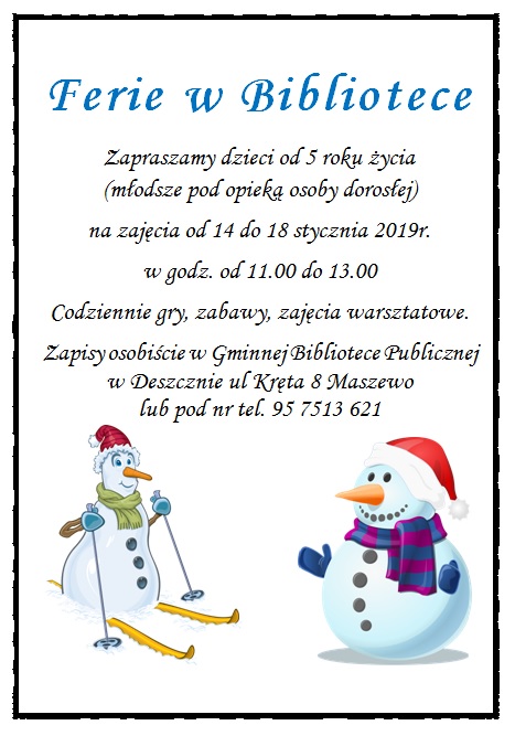 ferie w bibliotece_2018