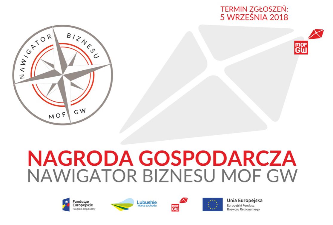 logo konkursu nagroda gospodarcza nawigator biznesu mof gw