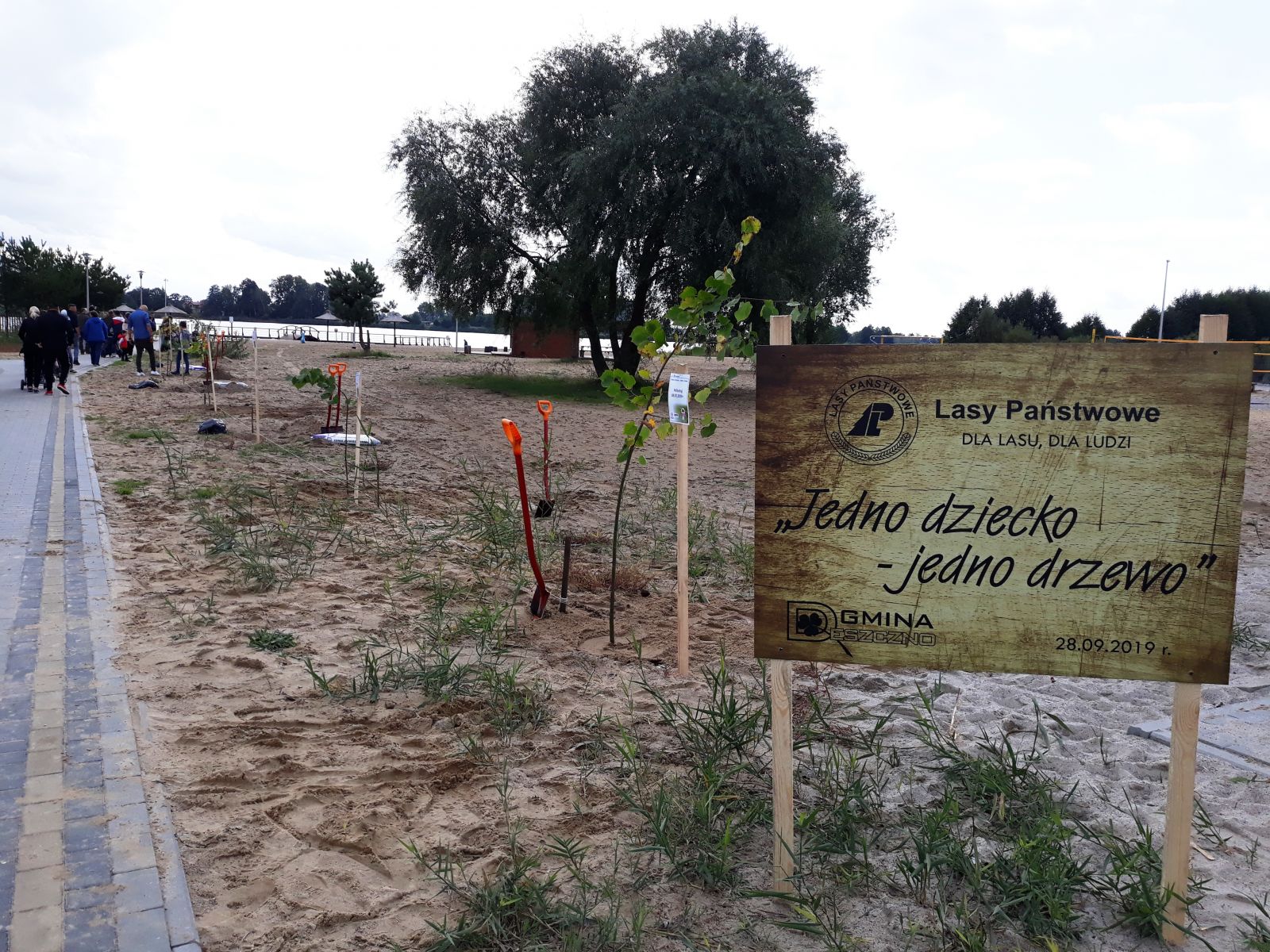 Akcja "Jedno dziecko-jedno dzrzewo"