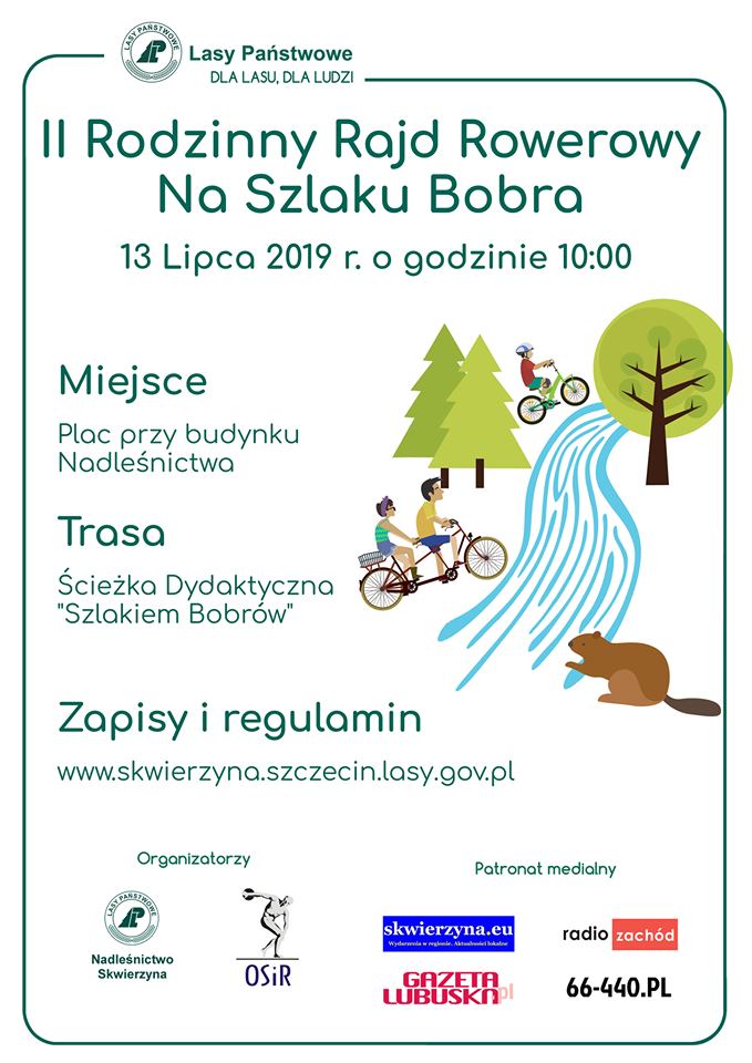 II Rodzinny Rajd Rowerowy na Szlaku Bobra 