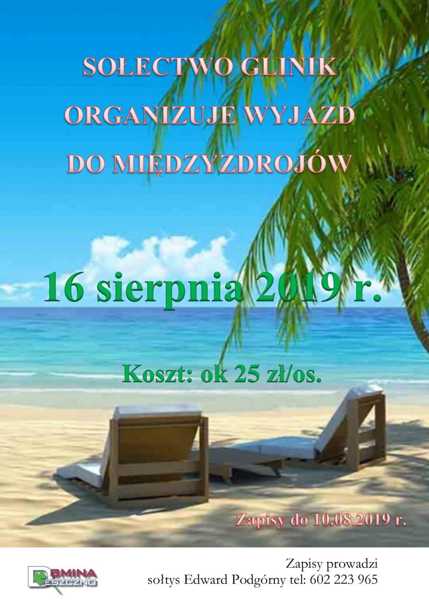 wyjazd do Międzyzdrojów Glinik