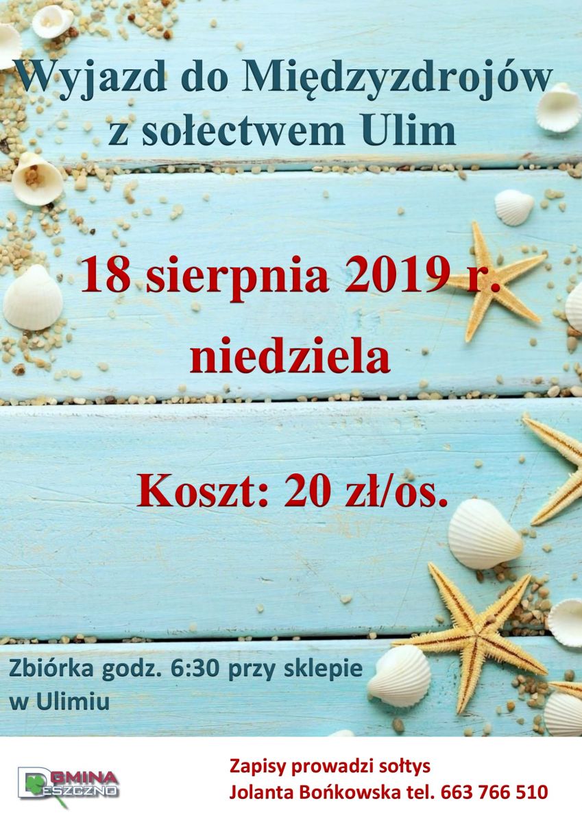 wyjazd do Międzyzdrojów Ulim