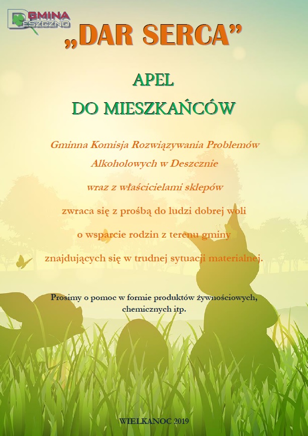 Dar serca Wielkanoc 2019