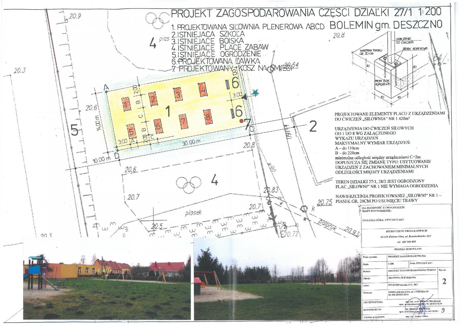 lokalizacja siłowni Bolemin