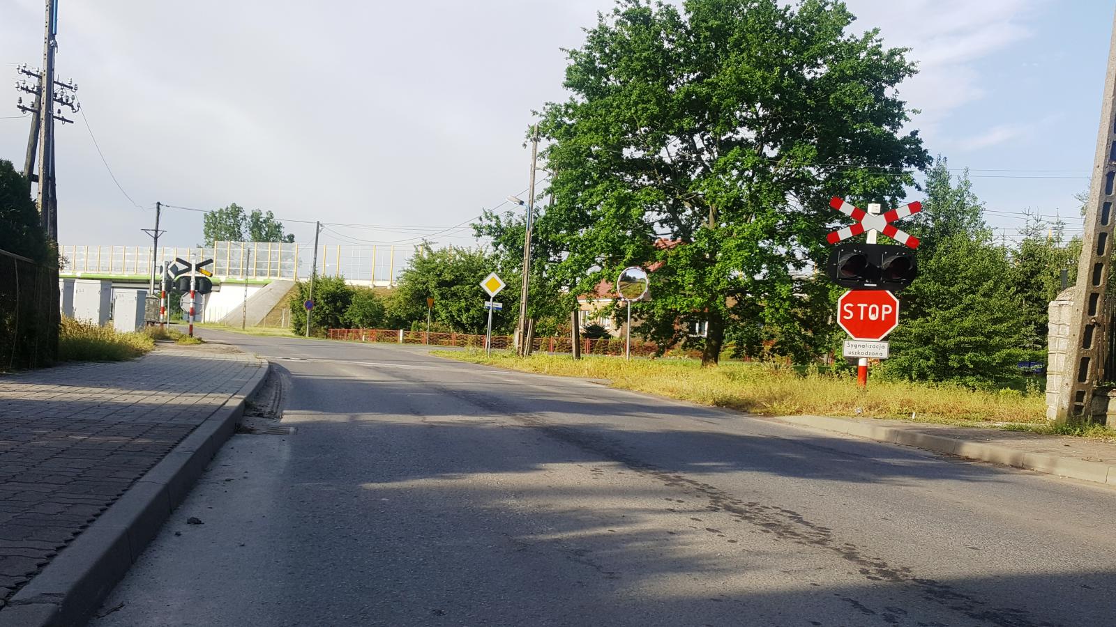 przejazd kolejowy 