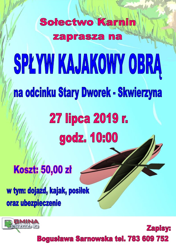 spływ kajakowy