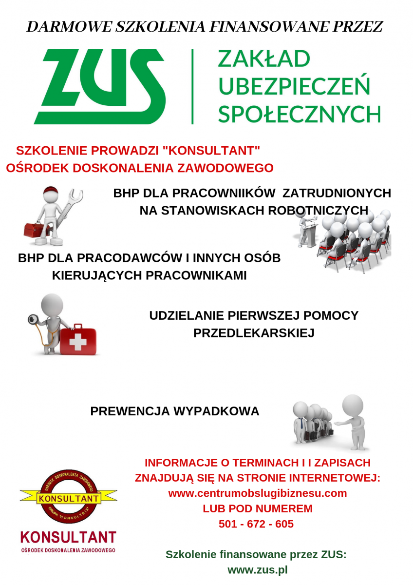 szkolenia zus
