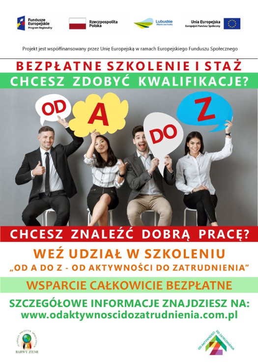 „OD A DO Z - Od Aktywności do Zatrudnienia” 