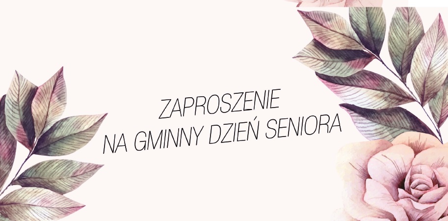 zaproszenie gminny dzień seniora