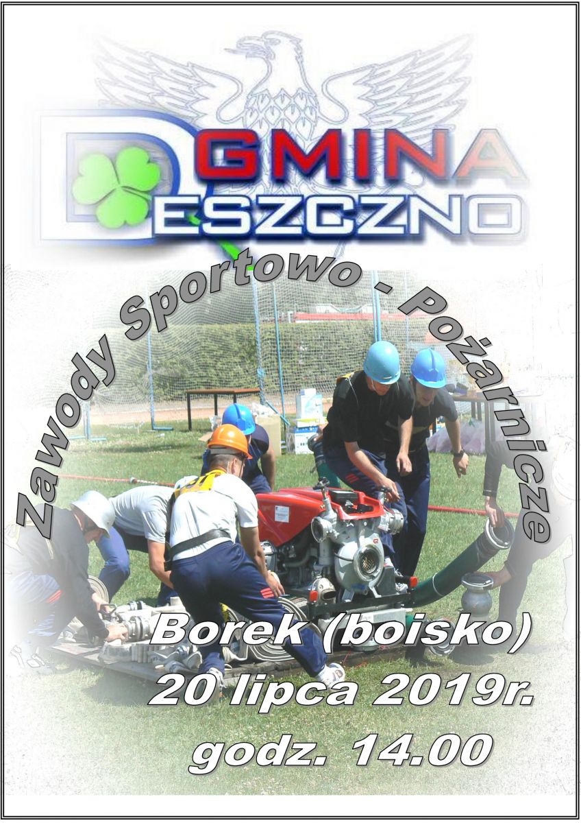 gminne zawody sportowo-pożarnicze 2019