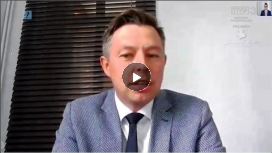 Paweł Tymszan gościem TVP 3