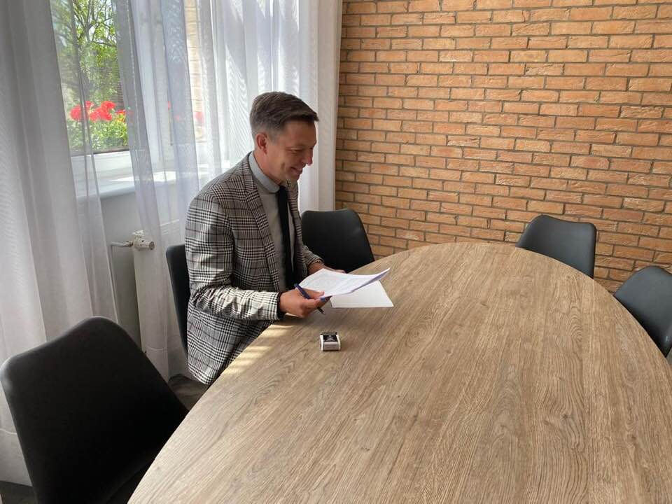 podpisanie dofinansowania Truskawkowa w Maszewie