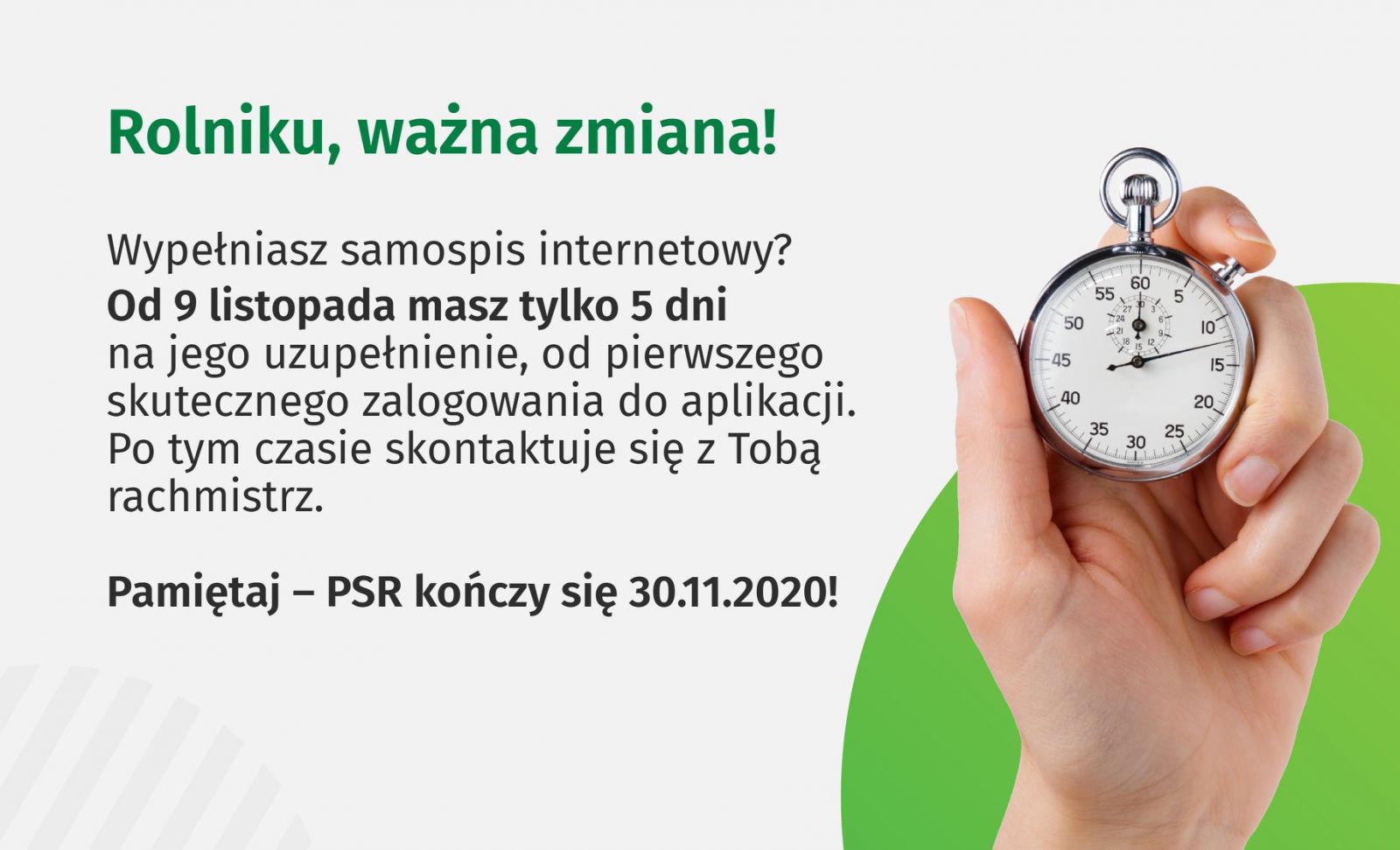 zmiany w powszechnym spisie rolnym 2020
