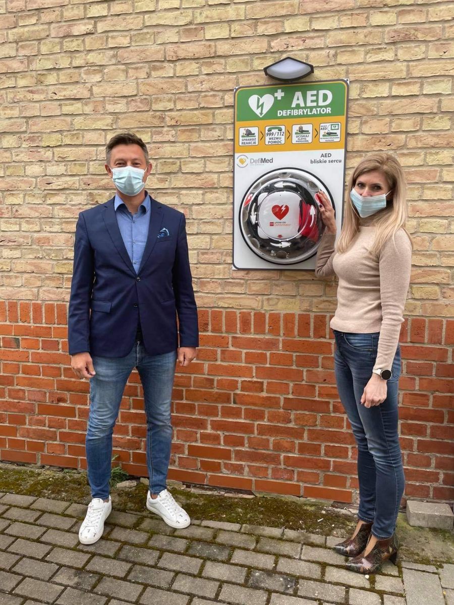 AED w Urzędzie Gminy