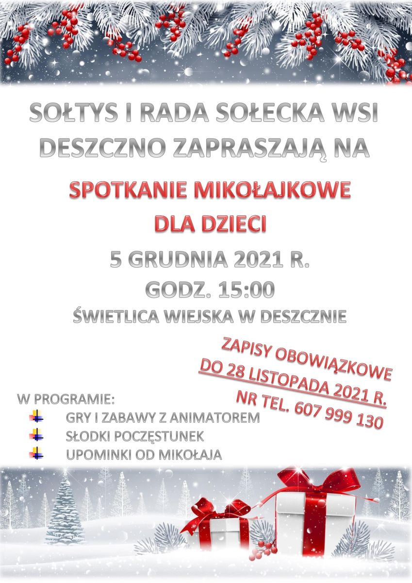 mikołajki deszczno