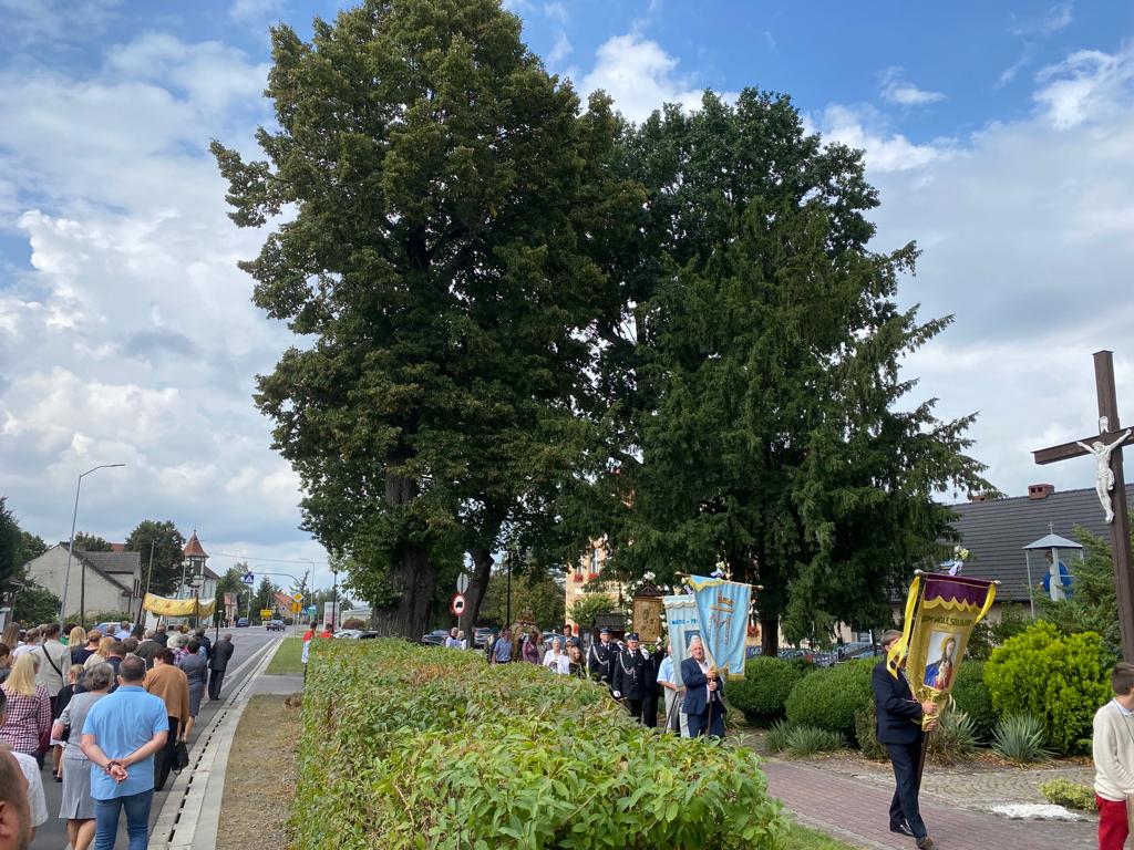 Procesja dożynkowa przeszła ul Lubuska