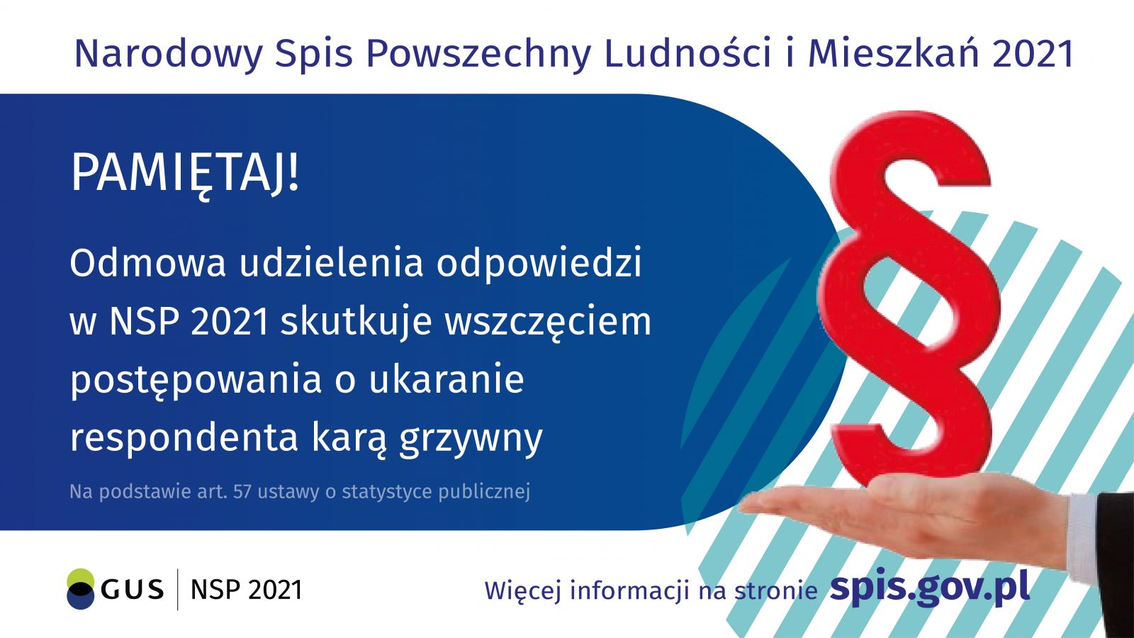 NSP 2021 kara grzywny za odmowe udzielenia odpowiedzi