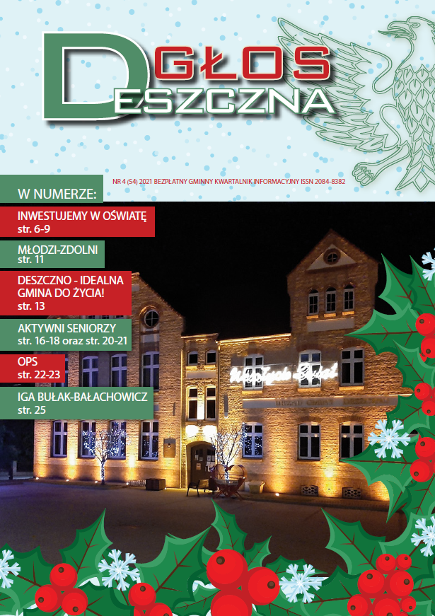 okładka Głos Deszczna nr 4/2021