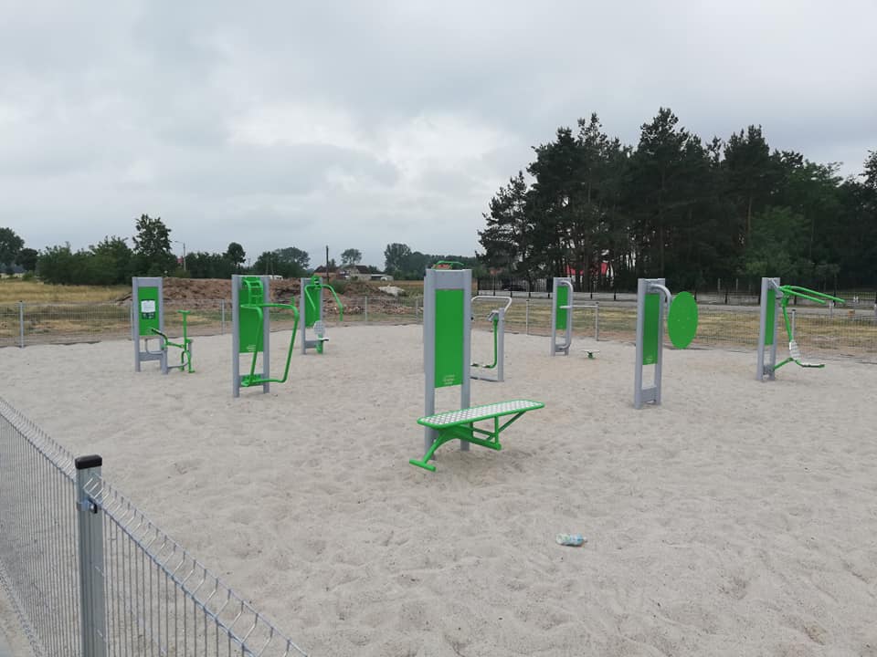 nowa siłownia w Dzierżowie