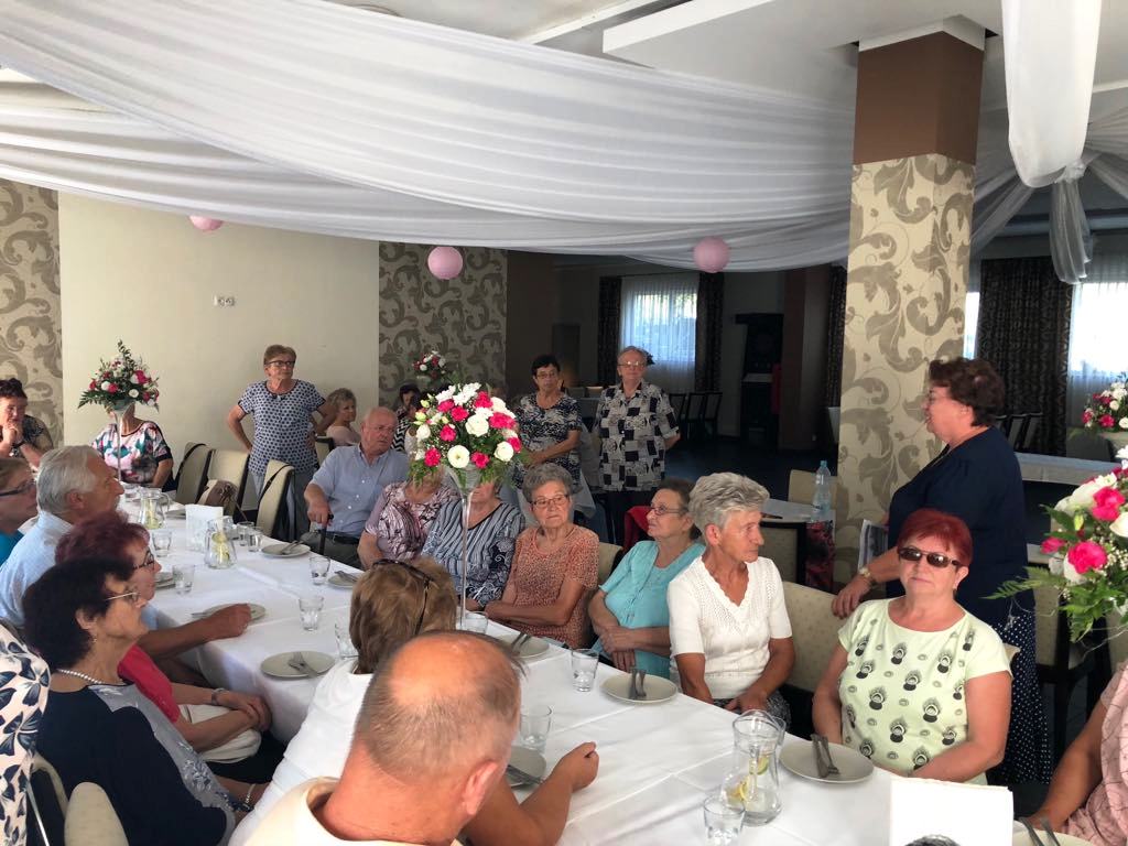 wycieczka seniorów po gminie